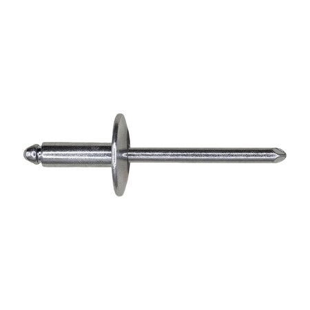 Auveco Pan-L Rivets Large Flange 5/8in Diameter 3/16in Grip 1/4in-3/8in, 500PK 8304