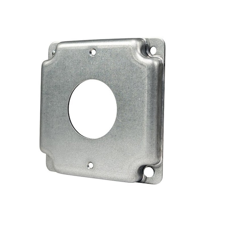 Southwire BOX COVER SQUARE STEEL 4X1/2IN G1943-U