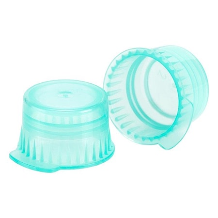 Globe Scientific Lab Bottle Caps, Green, 0.92 mm Dia, PK1000 113142G