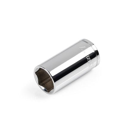 Tekton 3/8 Inch Drive x 17 mm Semi-Deep 6-Point Socket SHD14117