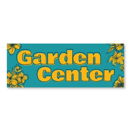 Signmission Garden Center, 18 Inch, Decal D-48-30380