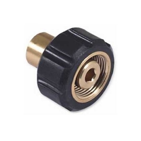 Mi-T-M Screw Coupler, 1/4 in Connection, FNPT x M22 AW-0023-0488