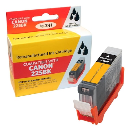 Ereplacements Kodak-Black-225BK-Canon PGI-225BK-KD