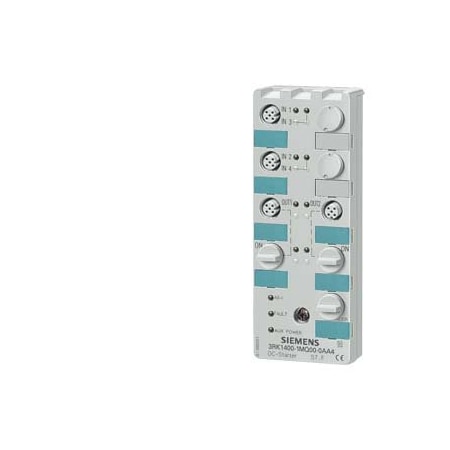 Siemens AS-I DUP STR4I/2O200MA PNP24V DC4A 3RK1400-1MQ01-0AA4