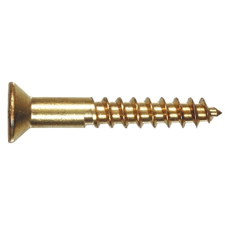 Hillman No. 6 X 1-1/2 in. L Phillips Coarse Wood Screws, 100PK 385664