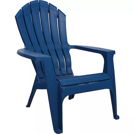 Adams RealComfort Monaco Blue Resin Adirondack Chair 254080