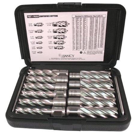 Slugger By Fein 11pc. HSS Annular Cutter Set, 7/16" - 1-1/16" Sizes 63134999026