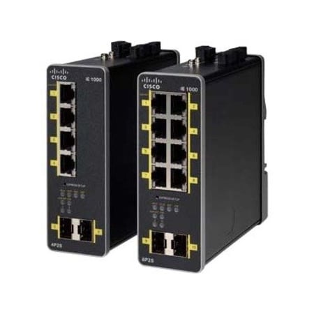 Cisco IE-1000 GUI BASED L2 POE SWITCH, 2GE SFP IE-1000-4P2S-LM
