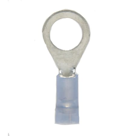 Hillsdale Terminal Ring Terminal, 5/16 in Stud Size, 14 AWG, 600 V, Nylon Insulated, 500 PK 30102