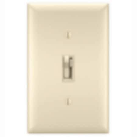 Legrand TSDCL303PLACCV6 Toggle Slide Dimmer, 300 W, CFL, Incandescent, LED Lamp, Light Almond TSDL153PLACC4