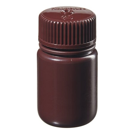 Nalgene Packaging Bottle, HDPE, 63 mm H, PK1000 312106-0001