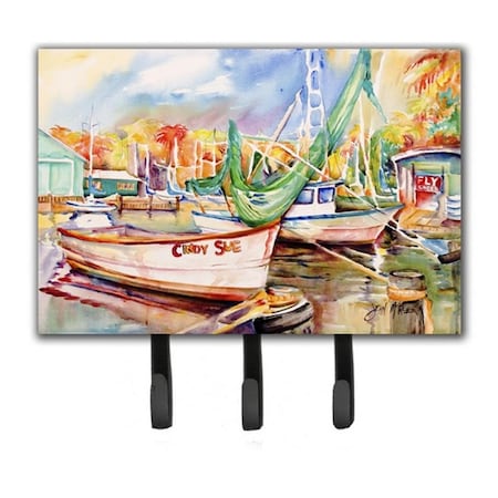 Carolines Treasures Sailboat Cindy Sue Leash and Key Holder JMK1041TH68