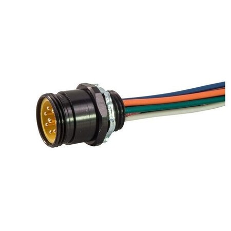 Ericson MIN-SYNC RCPT M STR 6P B-SZ 1FT LDS PVC 86BMRC