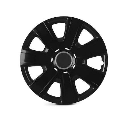 Altertrim 15 in Univ Hubcaps, Snap-On, (Blk Matte), 4PK CHB-5076-BP-15
