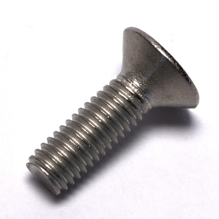 Allied Titanium M5-0.80 x 16 mm Phillips Flat Machine Screw, Plain Titanium 0107517