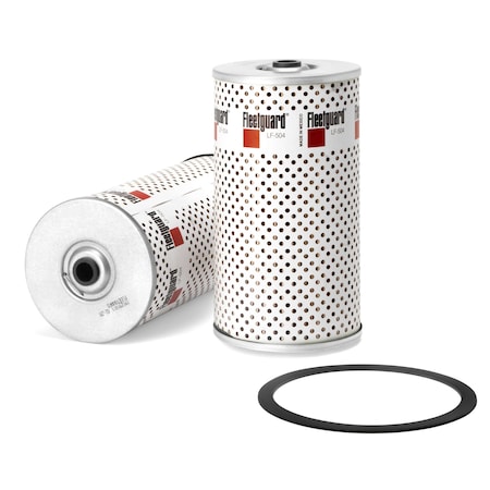 Fleetguard Oil Filter, 7.6875 in L, Cartridge LF504