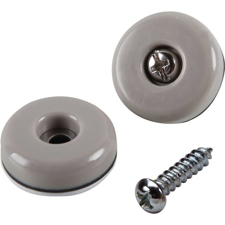 Shepherd Hardware Furniture Pad, 75 lb, PTFE, Tan, 8PK 9452