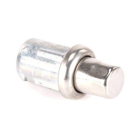 Power Soak Systems Hex Foot, 1.625in, Round Tube, Stainless Steel 100-567