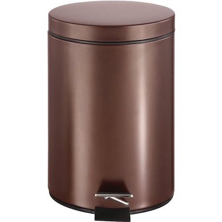 Simple Spaces Simple Spaces LYP0701 Trash Can, 1.85 gal Capacity, 12 in H, Flat Lid Closure LYP0701