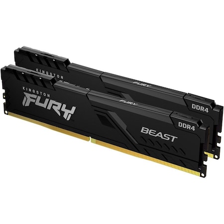Kingston 16GB 3600MHZ DDR4 CL17 DIMM KIT OF 2 FURY BEAST BLACK KF436C17BBK2/16