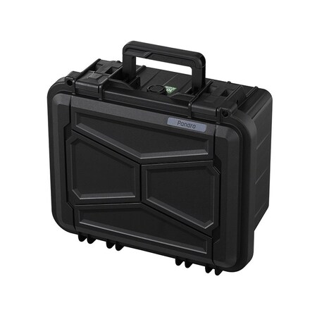 Panaro 11.4x8.6x6.3 in black 100% recycled plastic, IP65 certified ruggedized empty case EKO30D