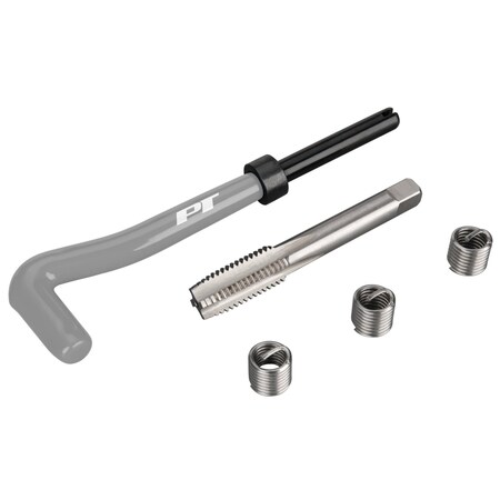 Performance Tool Thread Repair Kit, 5/16-18 UNC Tap, Stainless Steel Inserts W86906
