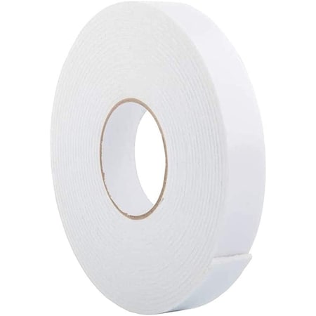 Wod Tape 1.5 inch (36mm) W, 62 Mil, PE Foam, 8 PK WOD DCPFT62A-01500-8-36-WHI