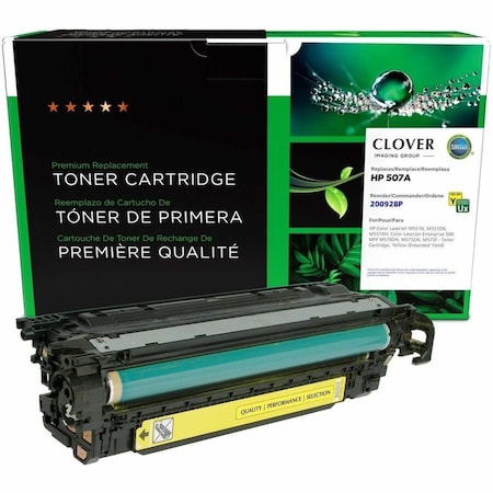 Clover Imaging Group CIG Remanufactured Extended Yield Yellow Toner Cartridge 200928P
