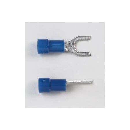 Peco Fasteners 16-14 Vinyl Fork Spade #6 Stud 100Pk C20140