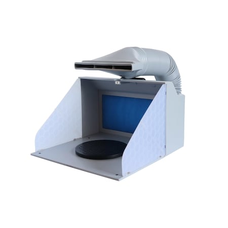 Paasche 16 Hobby Spray Booth with Two Fans and Exhaust Duct HB-16-2F