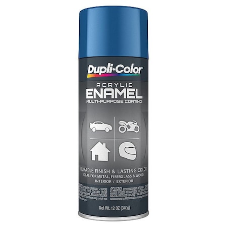 Dupli-Color Automotive Coating, Blue, 12 oz EDA162007