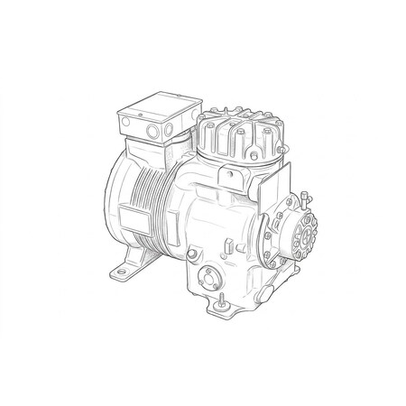 Copeland 230V 3ph SEMI HERM COMPRESSOR MRB1-050A-TFC-800