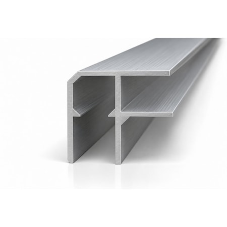 Brunner Aluminum Outside Corner Trim 1-5/8" x 1-5/8" for 1/2" material, 6063-T5 24 Feet Satin Anodized G750 S24