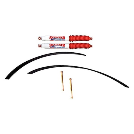 Skyjacker Suspension Lift Kit for AddALeafs FRT 8096F2, 350 Nitro Shocks F46D-N