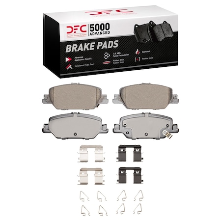 Dfc 5000 Advanced Disc Brake Pad Set, 1551-2037-01