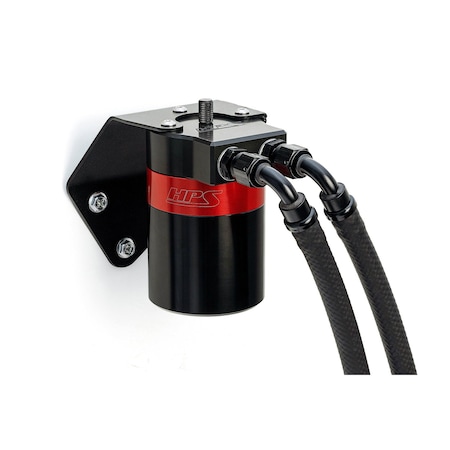 Hps Performance Billet Aluminum Oil Catch Can Kit 860-006
