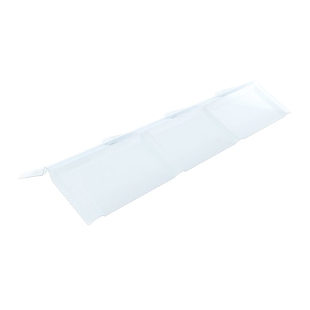 Ez Glaze 75.15 In. X 9.25 In. X 9.25 In. Ridge Cap In Clear 707458