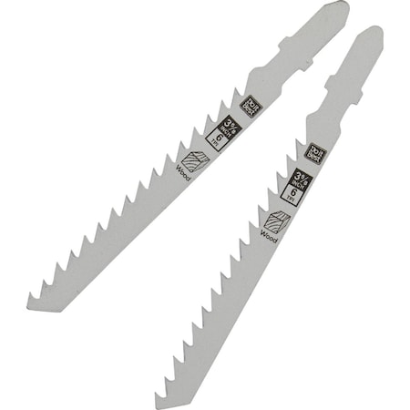 Do It Best T-Shank 3-5/8'' 6 TPI Wood Cutting Jigsaw Blade, 2PK QJDIB-JST-010