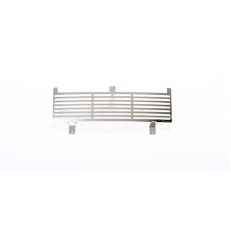 Putco Grill Insert, Horizontal Bar Style; Polished; Stainless 86195