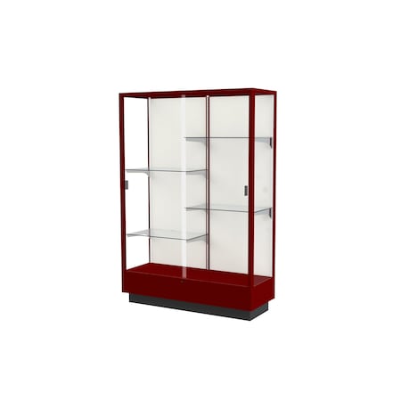 Ghent Floor Case 48x70x18, Plaque, Cordovan 891M-PB-C