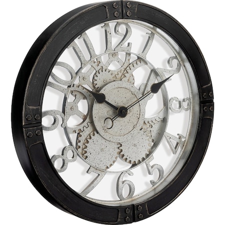 Westclox 16'' Open Gears Wall Clock 32947