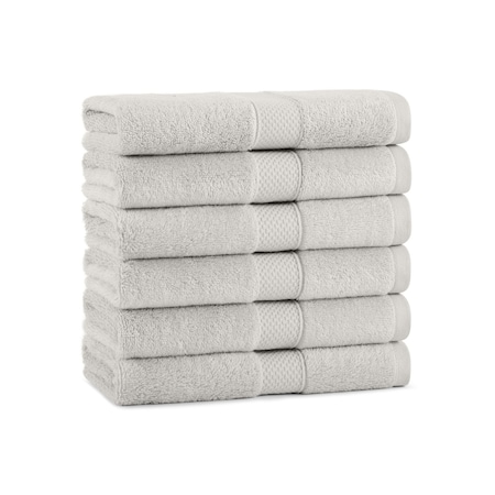 Arkwright Home Egyptian Cotton Hand Towel 16x30 Tan - Pack of 6, 6PK P-EGYP-1630-TAN