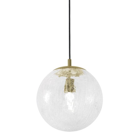 Afx Palla 9in. Medium Base Pendant, 120V, Light Brass PLAP09MBLB