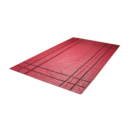 Mytee Products 24x18 Super Light 14 Oz Steel Tarp - Red SLLT3PCM-RED