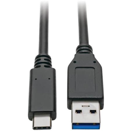 Tripp Lite USB C to USB-A Cable 3.1 5 Gbps USB-IF Cert USB Type C M/M 3ft U428-C03-G2