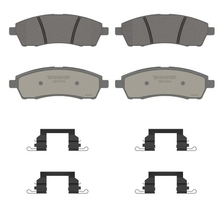 Wagner Brake OEX Rear Disc Brake Pad Set Premium Ceramic,  OEX757M