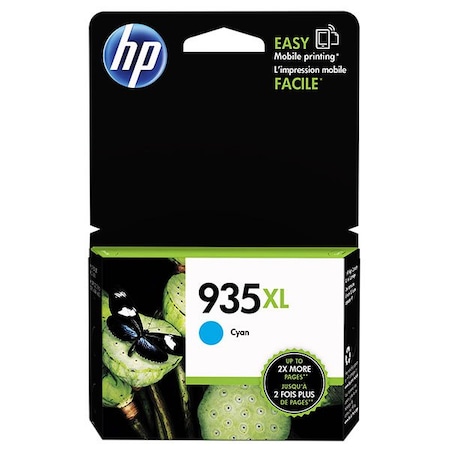 Hp 935XL (C2P24AN) High Yield Cyan Original Ink Cartridge (825 Yield) C2P24AN