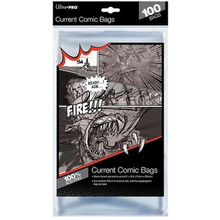 Caseys Comic Bags - Current Size 100 per pack 7442781975