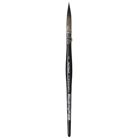 Da Vinci CASANEO Quill Liner, Extra Soft Synthetic, Watercolor, Long Tip, Series 490, Size 2 VA-490_2