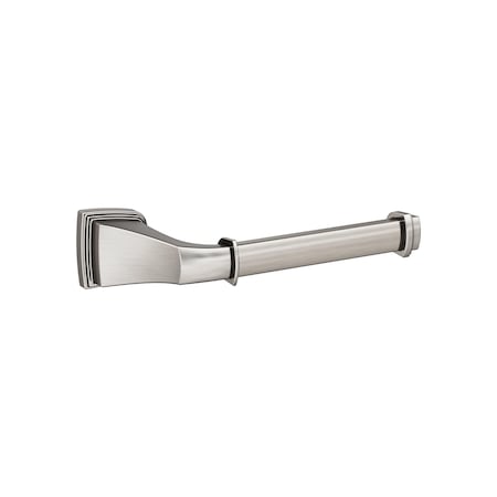 Amerock Revitalize Brushed Nickel Traditional Single Post Toilet Paper Holder BH36031G10